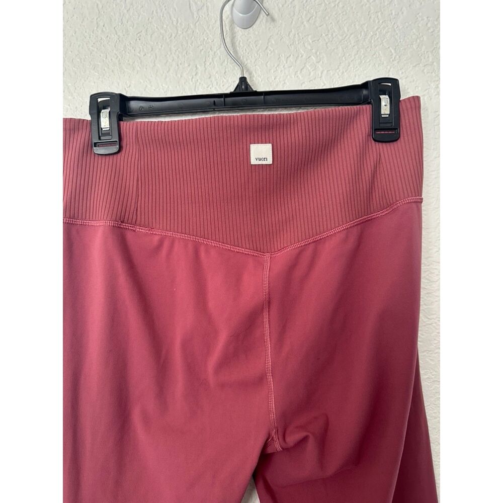 Vuori Rib Studio Legging Pink Mauve Large - Picture 5 of 9